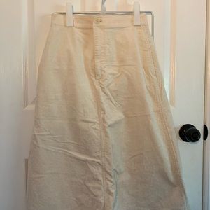 Uniqlo midi skirt